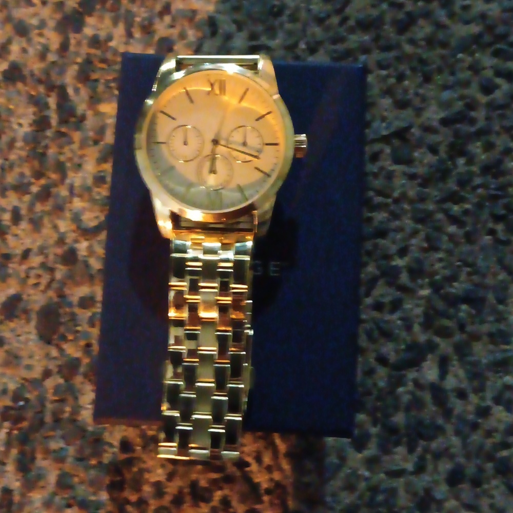 Golden watch